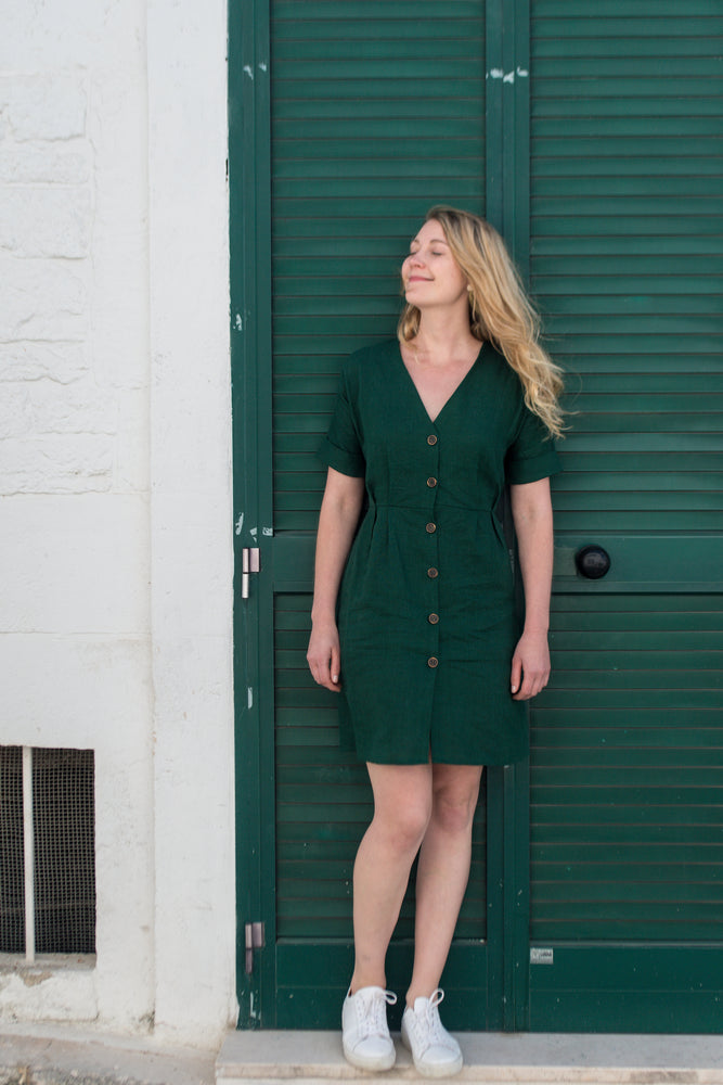 ALBEROBELLO linen summer dress | Ol Lindeza ALBEROBELLO linen summer dress | Ol Lindeza