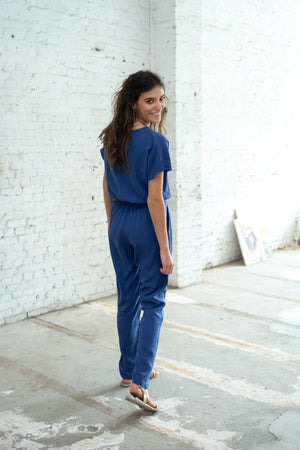 Jumpsuit in tencel lyocell | Olá Lindeza