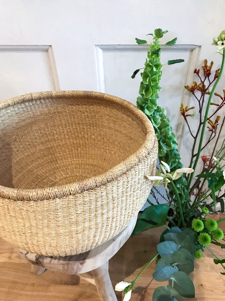 Natural storage or planter basket | Olá Lindeza