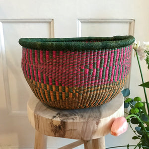 Colorful storage basket | Olá Lindeza 