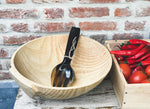 Big pine wood bowl