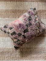 Aareen Boujaad pillow - Double sided/reversible - Mauve braun pink 35 x 50cm
