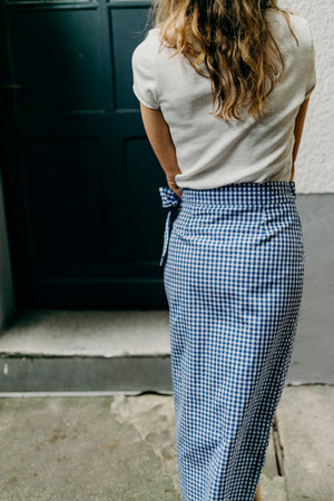 Linen wrap skirt | Olá Lindeza