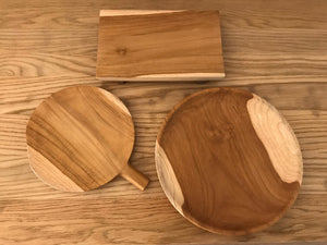 Teak wooden tableware | Olá Lindeza