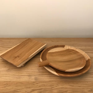 Teak wood collection tableware | Olá Lindeza