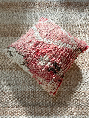 Anir Boujaad pillow - Red and Sand 45 x 45cm